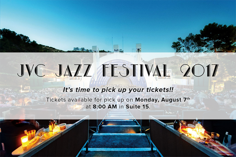 JVC Jazz Festival: Ticket Pick Up