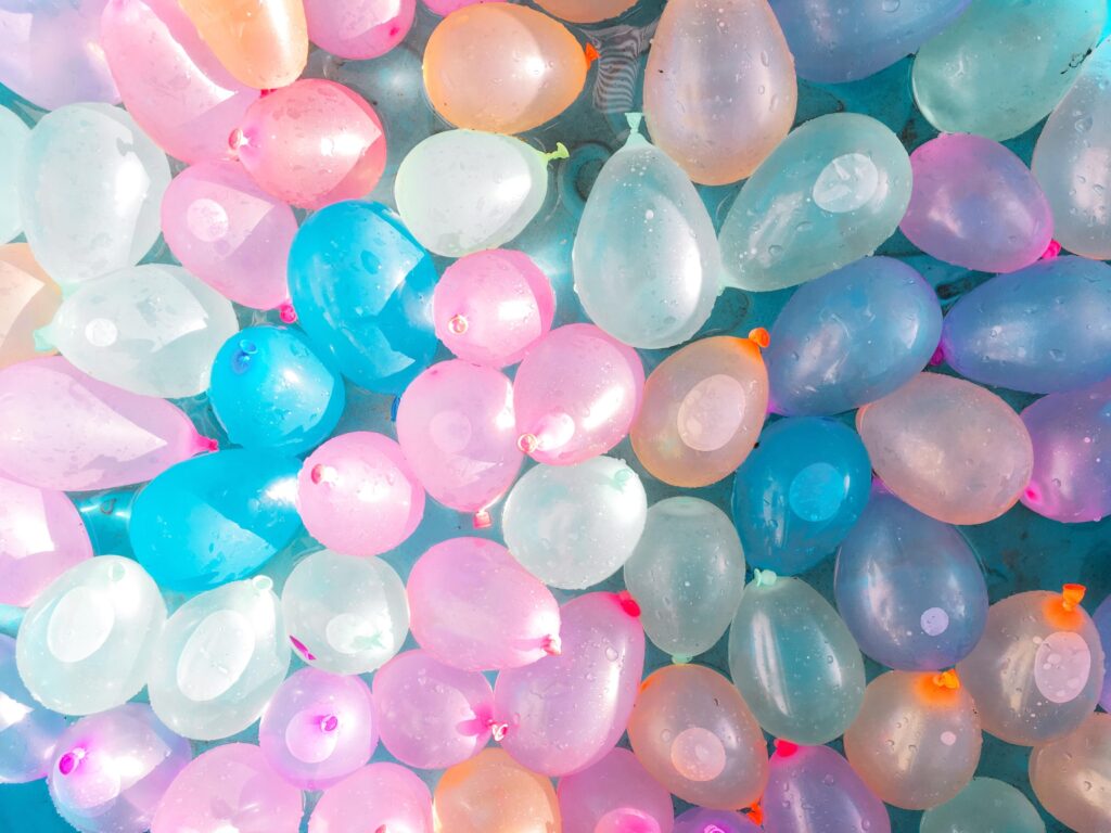 water balloons